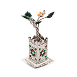 Voylla 92.5 Sterling Silver Tulsi Plant