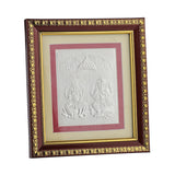 Voylla 999 Pure Silver Auspicious Laxmi Ganesha Frame