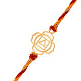 Shubh Raksha Silver Coin Rakhi Box