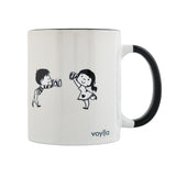 Designer Rakhi Gift Set with Printed Coffee Mug