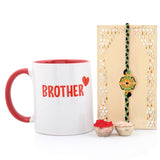 Brother Rakhi Gift Set with Printed Coffee Mug