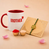 Brother Rakhi Gift Set with Printed Coffee Mug