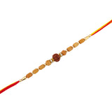 Beaded Rudraksha Thread Rakhi For Brother|Voylla Rakhi