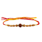 Beaded Rudraksha Thread Rakhi For Brother|Voylla Rakhi