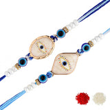 Evil Eye Thread Rakhi Combo