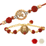 Shiva Set of 2 Thread Rakhi