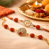 Shiva Set of 2 Thread Rakhi