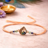 Mor Pankh Thread Rakhi