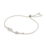 Sparkling Elegance Teardrop Sparkle CZ Adjustable Bracelet