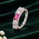 Sparkling Elegance Elara CZ Statement Ring