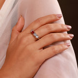 Sparkling Elegance Elara CZ Statement Ring