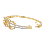 Gold Elegance Amara Knot Cz Bracelet