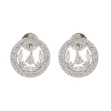 Sparkling Elegance Crystal Halo Pendant Set