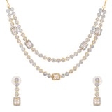 Sparkling Essentials Royale Glow CZ Necklace Set