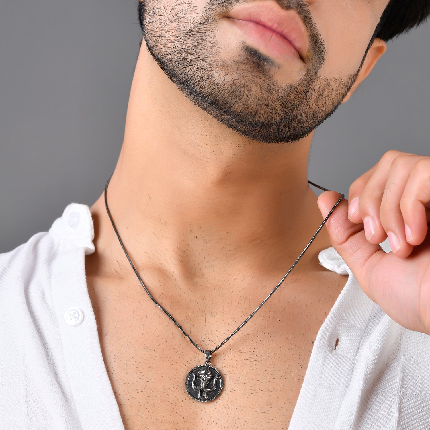 Gold Pendants Chain With Pendant Mens Gold Circle Cross Pendant