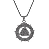 Eclipse Valknut Star Symbol Black Men’s Pendant