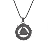 Eclipse Valknut Star Symbol Black Men’s Pendant