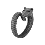 Eclipse Panther Black Adjustable Men’s Ring