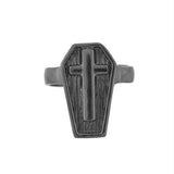 Eclipse Cross Black Adjustable Men’s Ring