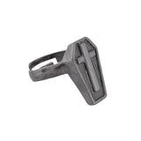 Eclipse Cross Black Adjustable Men’s Ring