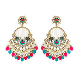 Gold Opulence Noor Jashn Kundan Chandbalis Earrings