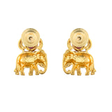 Gold Elegance Gajamukhi Necklace Set