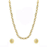 Gold Elegance Kundan Glow Necklace Set