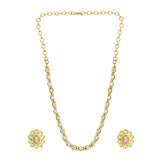Gold Elegance Kundan Glow Necklace Set