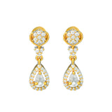 Gold Elegance Shringar Teardrop Necklace Set