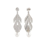 Sparkling Elegance Aaina Pearl-Twirl Hasli Necklace Set