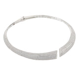 Sparkling Elegance Diamond Frost Luxe Hasli Necklace Set