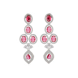 Sparkling Elegance Haseena-E-Ruby Royal Necklace Set