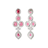 Sparkling Elegance Haseena-E-Ruby Royal Necklace Set