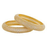 Gold Elegance Sunehri Noor Cz Bangles