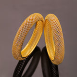 Gold Elegance Sunehri Noor Cz Bangles