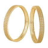 Gold Elegance Zarina Shimmer Czbangles