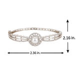 Sparkling Elegance Blue Accent Bracelet