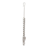Sparkling Elegance Silver Royale Chandelier Maang Tika