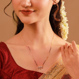 Gold Essentials Zyana American Diamond Mangalsutra