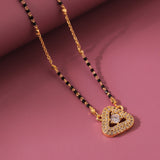 Gold Essentials Aurelia American Diamond Mangalsutra