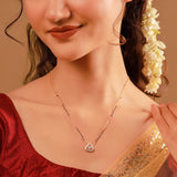 Gold Essentials Aurelia American Diamond Mangalsutra