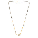 Gold Essentials Florencia American Diamond Mangalsutra