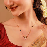 Gold Essentials Luvora American Diamond Mangalsutra