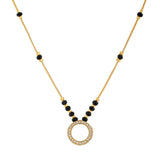 Gold Essentials Eternity American Diamond Mangalsutra