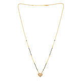 Gold Essentials Divina Heart  American Diamond Mangalsutra