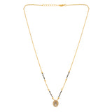 Gold Essentials Kavya American Diamond Mangalsutra