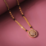 Gold Essentials Aarohi American Diamond Mangalsutra