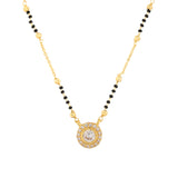 Gold Essentials Stellar American Diamond Mangalsutra