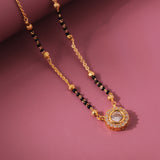 Gold Essentials Stellar American Diamond Mangalsutra