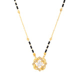 Gold Essentials Saubhagya American Diamond Mangalsutra